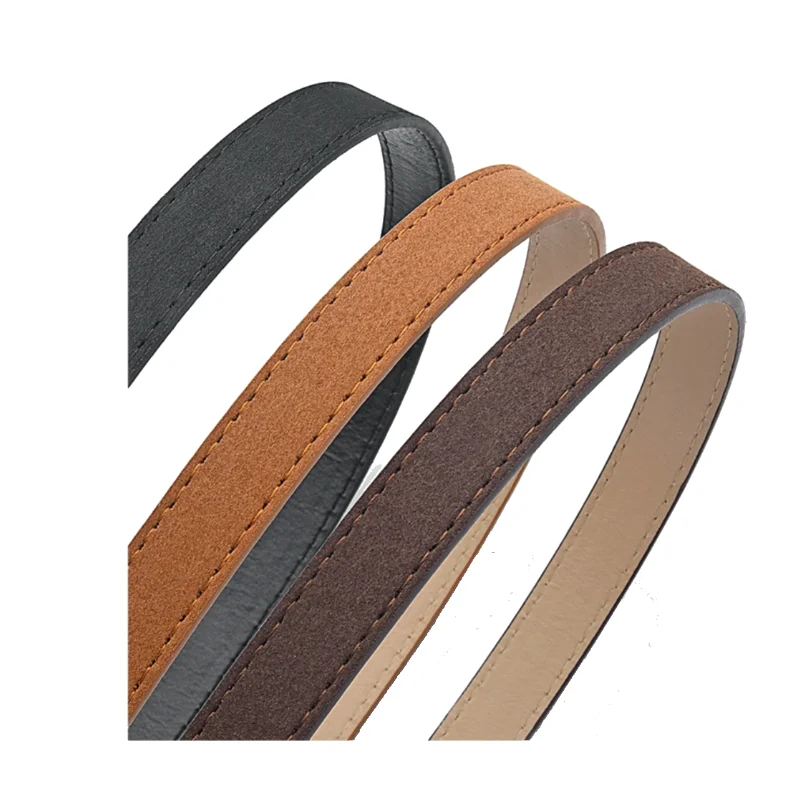 Chic Minimalist Women's Leather Belt - Versatile Accessory
