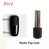 Hot Sales Matte Top Coat UV Gel Nail Polish Transparent top Gel 8ml 4pcs/set 1