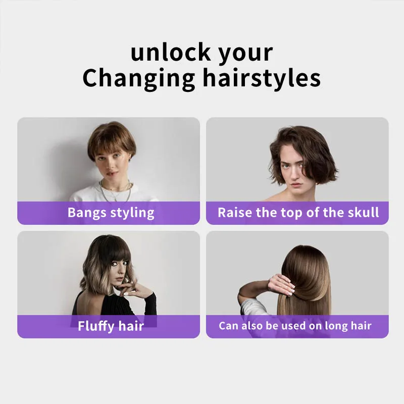Wireless Smart Temperature Control Plasma Hair Straightening Comb Hair Straightener 9-speed Smart Temperature Control