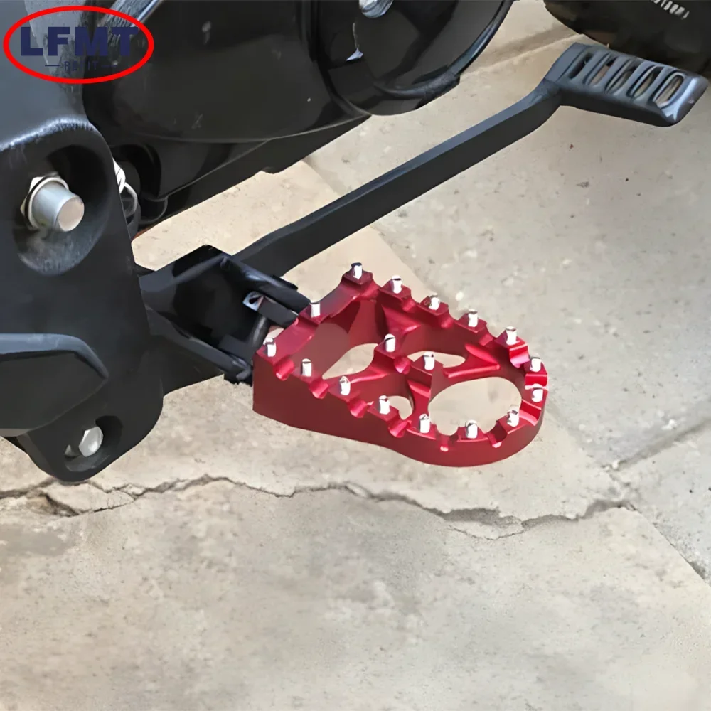 CNC Foot Pegs Rests Pedals for HONDA 450R 450X 250RX 450RX 250F 450L CR CRF 125R 150R 250R 250X MX Dirt Bike Motorcycle