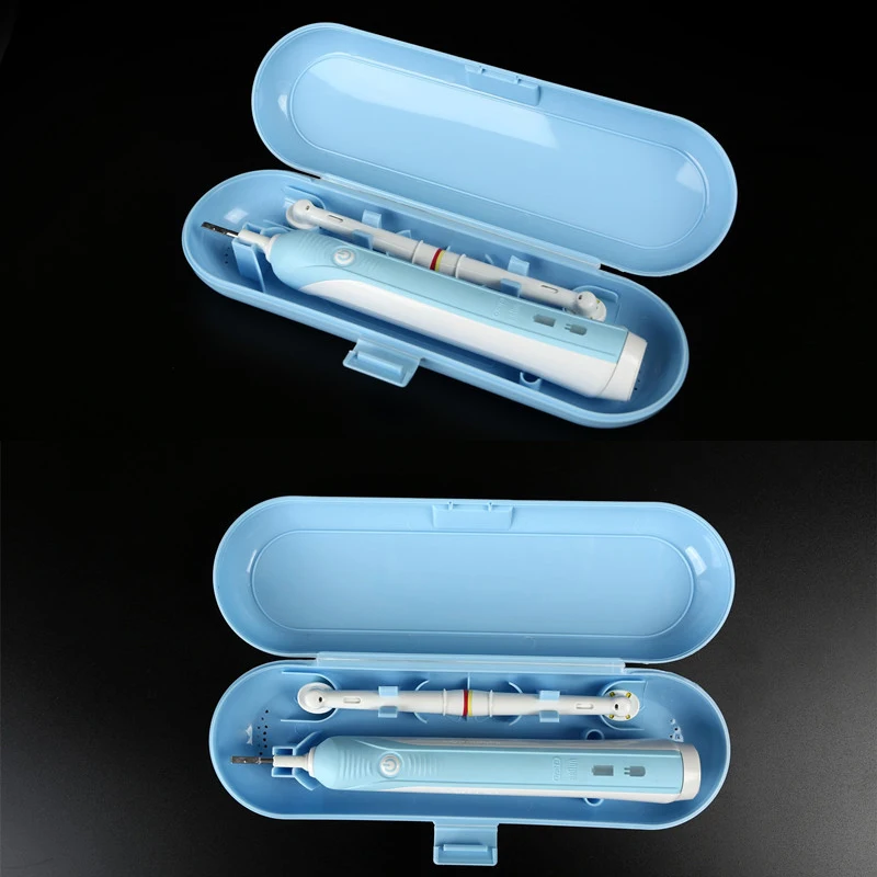 Portable Travel Electric Toothbrush Case Fit for Braun Oral Storage Box Tooth Brush Cover Holder Hiking Camping Organizers