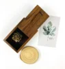 3.15x2x0.98inch Natural Wood Gift Boxes with Sliding Top Storage Box for Necklace Ring Jewelry or USB Wood Storage Box 1