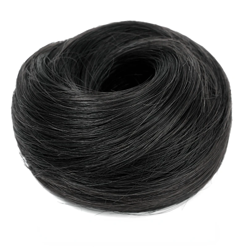 Synthetic Hair Bun Curly Straight Hair Messy Bun Scrunchies Updo Bands Elastic Band Hairpieces for Women Volume Fringe Fake