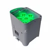 No Tax Flight case 8pcs 6x18W Wireless Battery Powered Par Light RGBWAUV 6IN1 Remote Wifi Portable LED Stage Effect Light bag 3