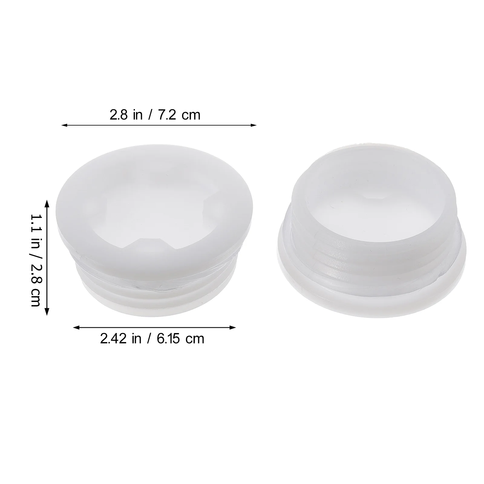 Cover Chemical Car Fuel Cap Plastic Bucket Chemical Poly Poly Drum Lid 4 Pcs