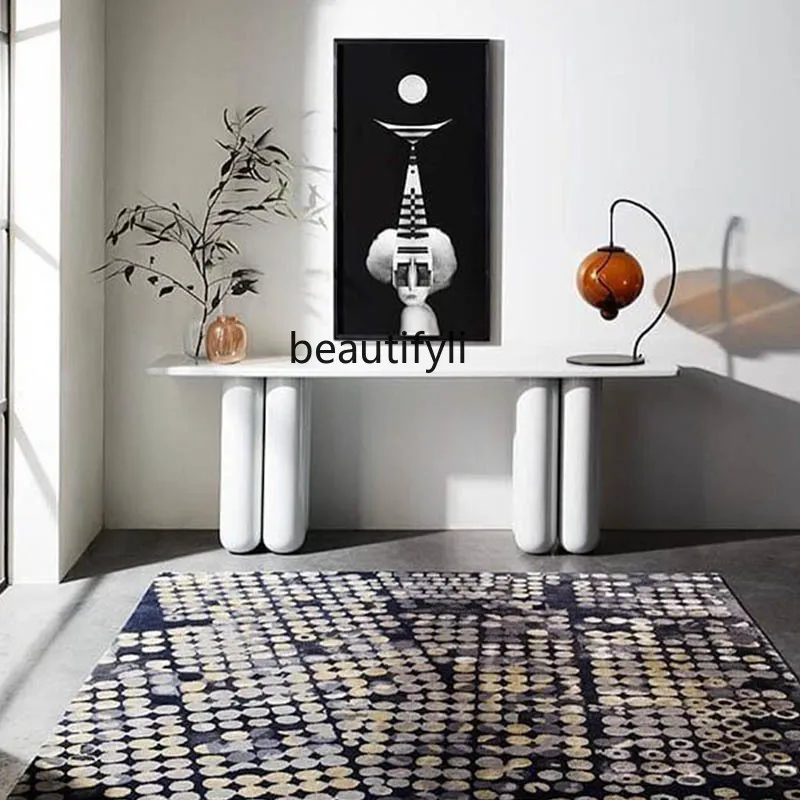 

zqNordic Console Table Simple Console Tables Aisle Personality Fashion Desk Console Tables