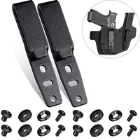 1/2Pcs Gun Holster Clip Belt Grip Hooks Holster Mounting Hardware with Screw Adjustable Adapter for IWB OWB Tactical Accessories 1