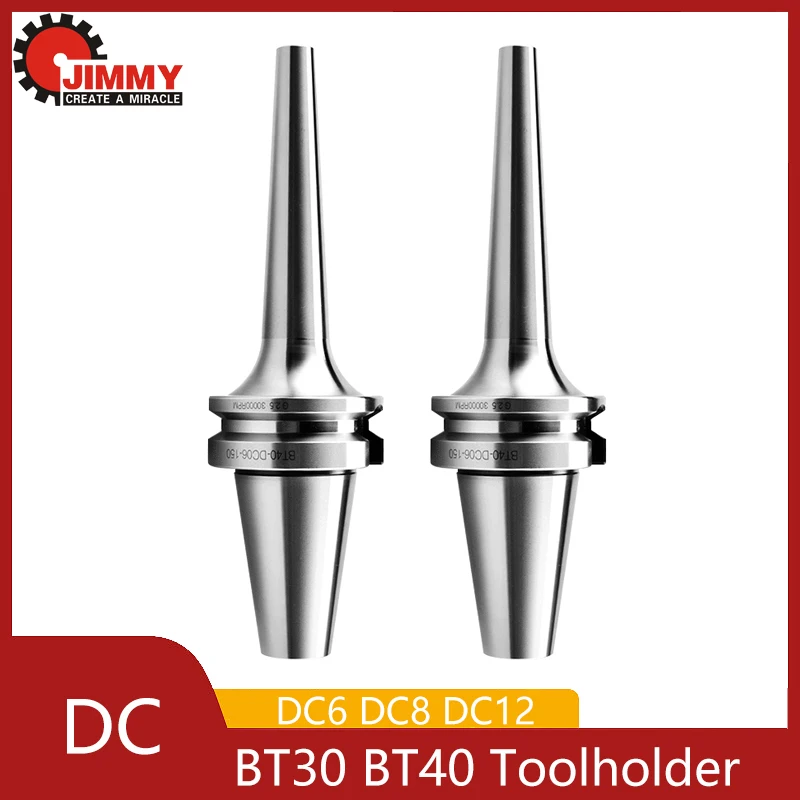 Держатель инструмента JIMMY BT30 BT40 DC6 DC8 DC12 CNC ДЕРЖАТЕЛЬ ИНСТРУМЕНТА BT DC Высокоточный тонкий цанговый патрон держатель инструмента