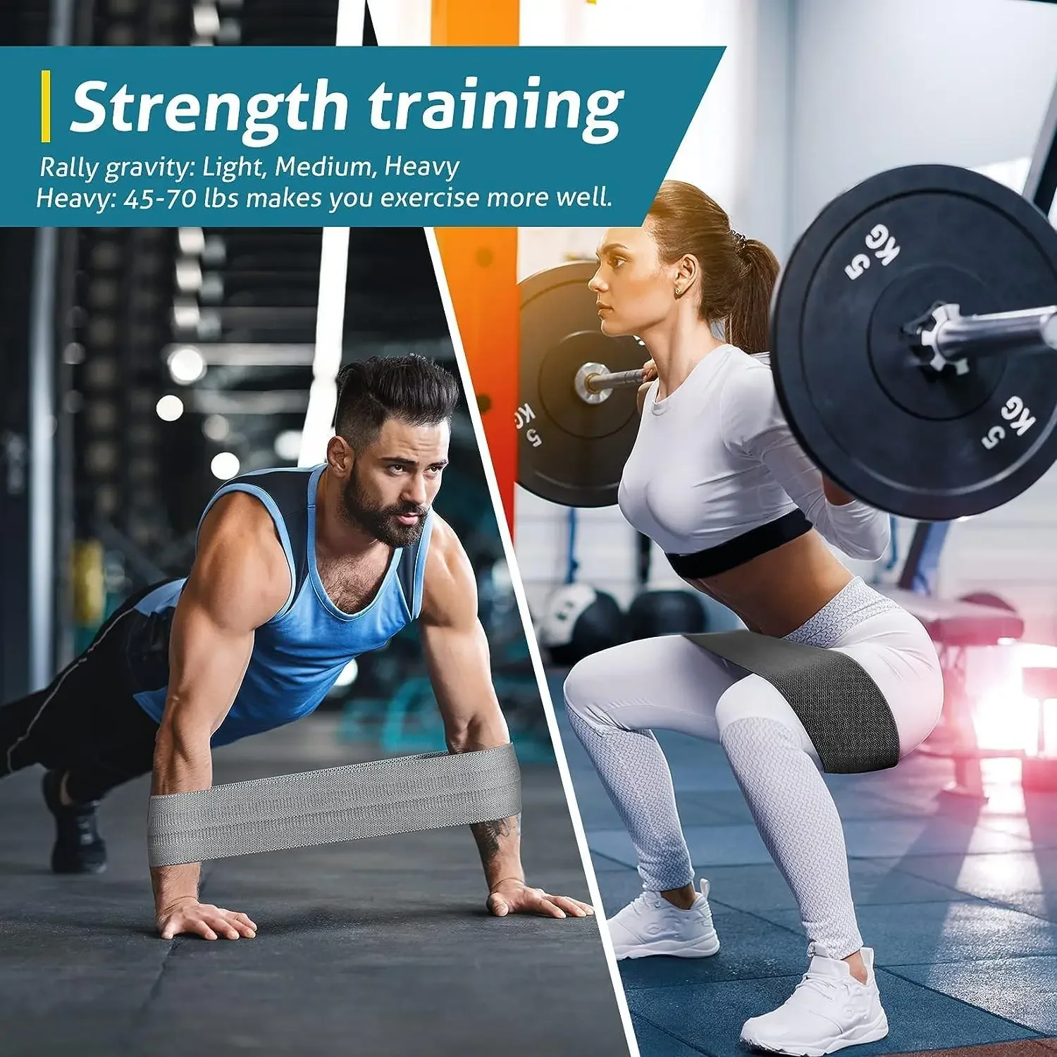 Anti-Slip Resistance Hip Booty Bands Squat Glute Workout Non-slip Trainer Thick Stretch Fitness Strips Loops Yoga Equipment resistance bands resistance band resistance strap