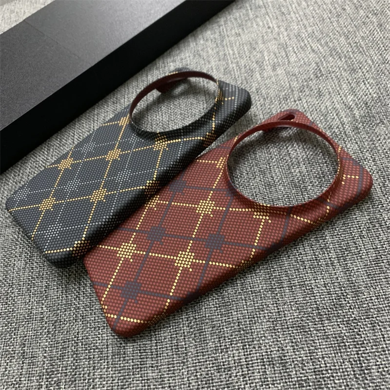 Ultra Thin Hard Carbon Fibre Pattern Business Shockproof Case