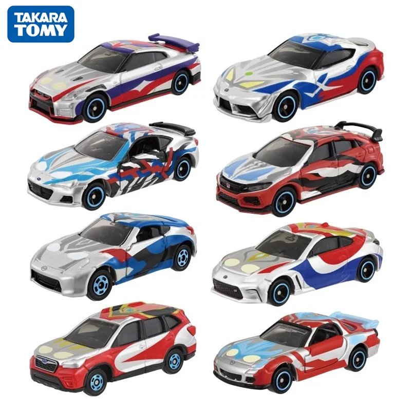 

TAKARA TOMY Tomica Ultraman Cerro Diga Blaze Jiede Cars Alloy Motor Vehicle Diecast Metal Model Kids Xmas Gift Toys for Boys