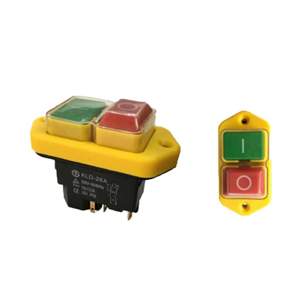 

1PCS Electromagnetic Switch KJD17B KLD-28A KLD-28 220V Waterproof Magnetic Switch Start Switch Electric Tool Switch