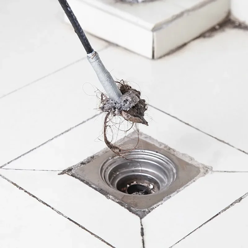 Hand Pinch Cleaning Sewer Pipe Plunger Hand Pinches Four Claws Pipe Opener Drains Four Claw Telescopic Bathroom Accessories Home 4