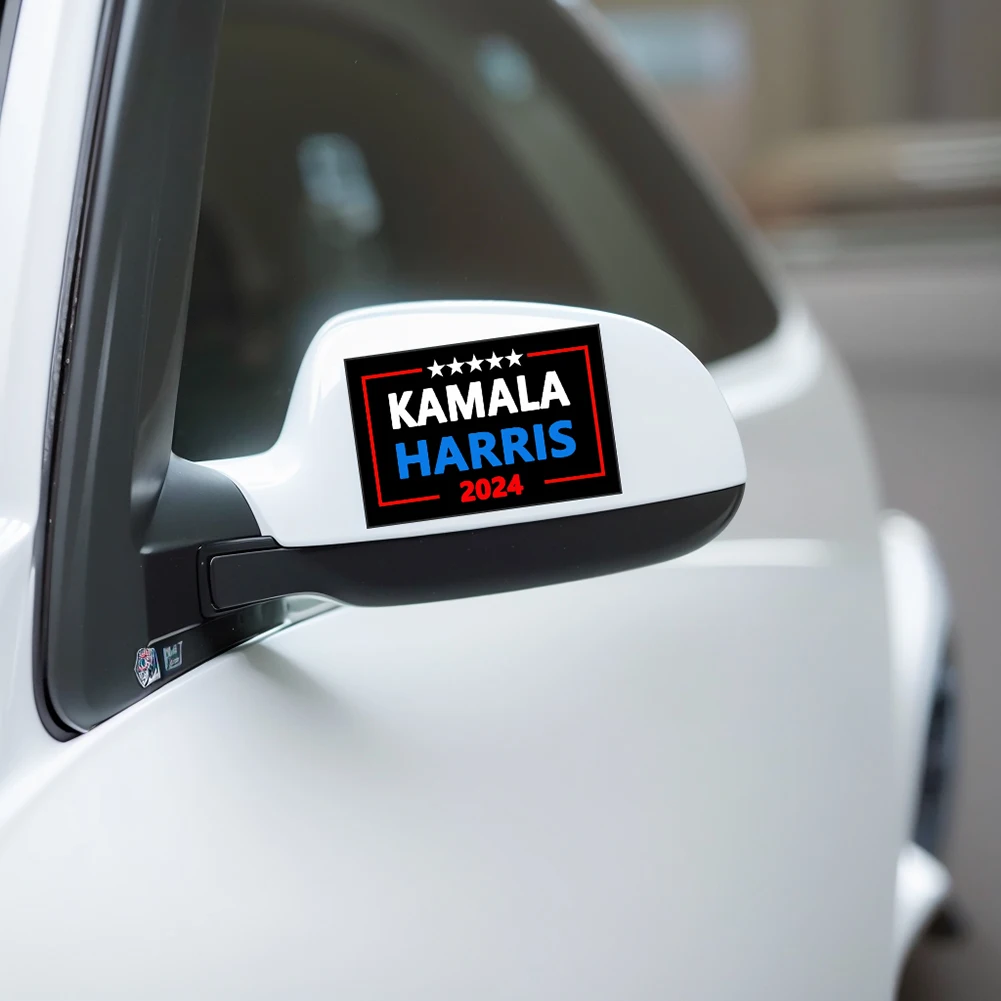 10Pcs Kamala Harris Stickers Versatile 2024 President Campaign Stickers Harris Election Stickers for Auto Truck Fridge