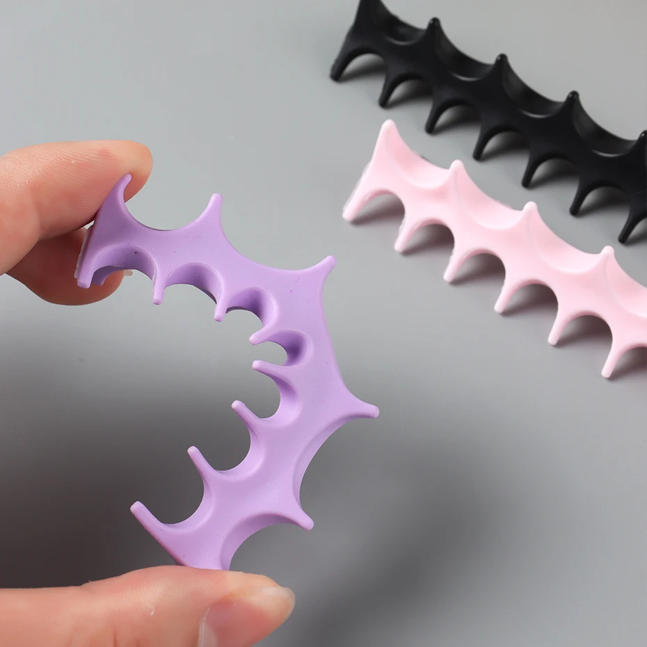 Soft Silicone Nail Pen Holder Brush Rack Shelf UV Gel thumbnail 7