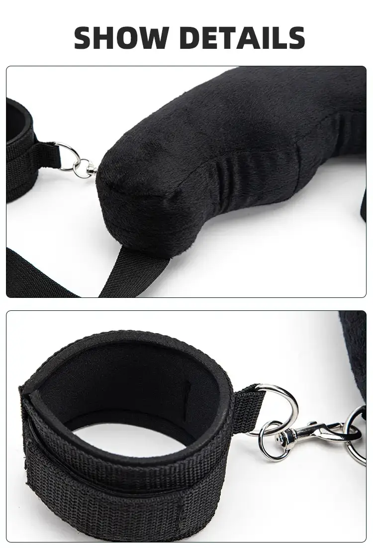 Couples Sex Flirting Tied Legs Toys BDSM Bondage Restraints Harness Adjustable Open Legs Spreader For Women and Men