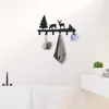 Metal Elk Key Hooks - Wall-mounted and Multi-Purpose for Clothes, Bags and Keys. Enhance Room Aesthetics and Home Decor 4