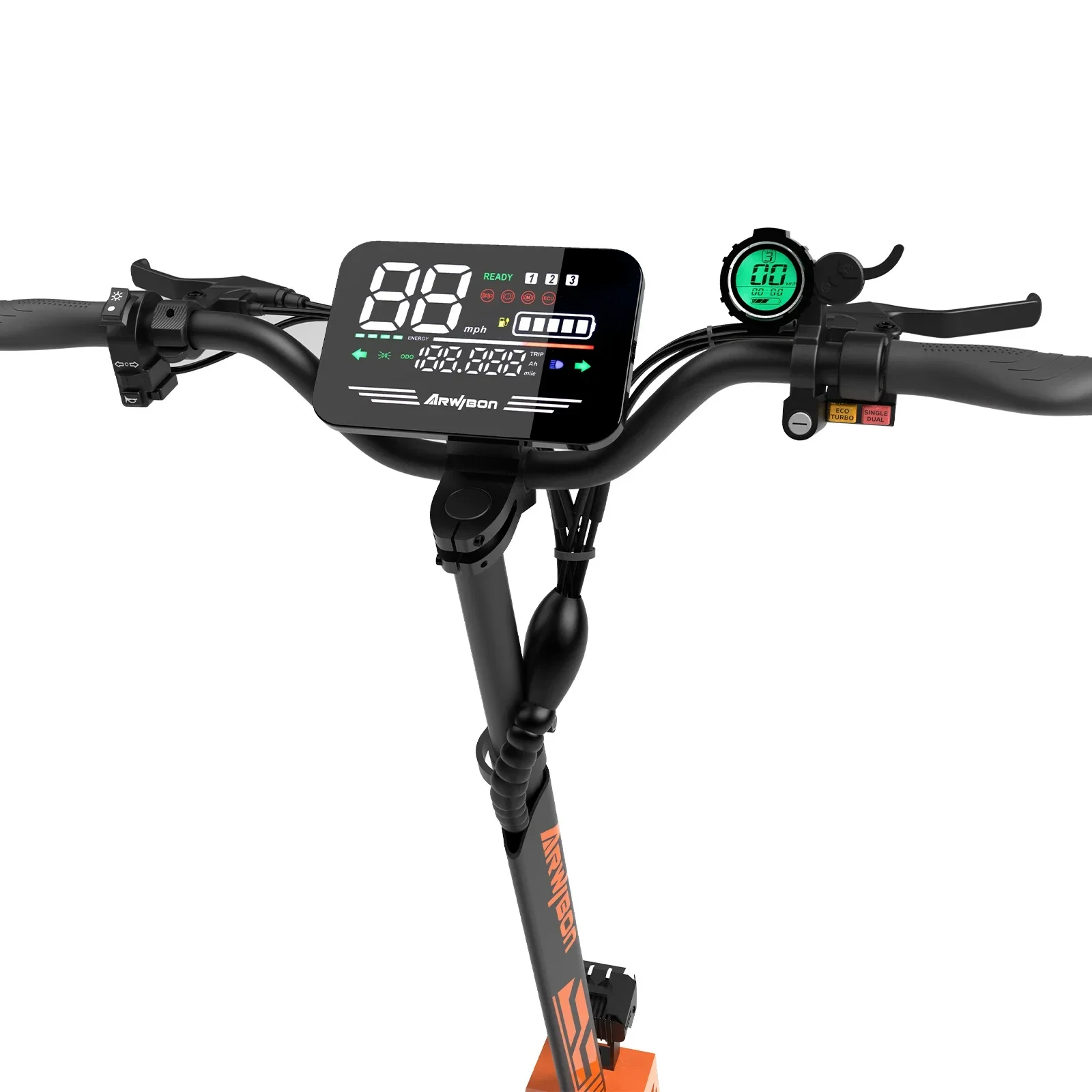 Electric scooter 6000W Powerful motor high-speed scooter 60v27ah Battery 11in Adults off-road vacuum tires remote E