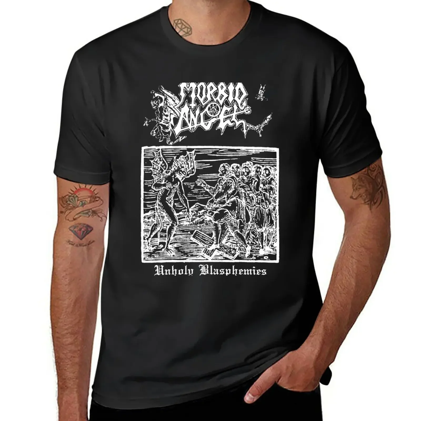 

Morbid Angel T-Shirt funnys oversizeds vintage black t shirts for men