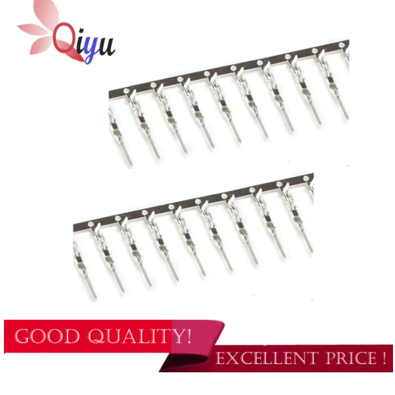 500 Pieces, Dupont 2.54mm Long Male Plug, Connection Cable Terminal