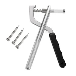 Watch Strap Adjustment Tool - Link Pin Remover Plier for Quick Repair and Dismantling (Black)