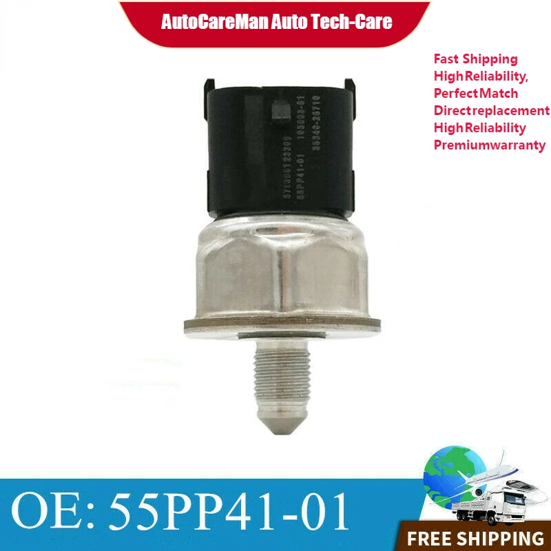 

55PP41-01 Fuel Pressure Sensor For Sonata 2.0L Optima Sorento Sportage 2.0L 2.4L