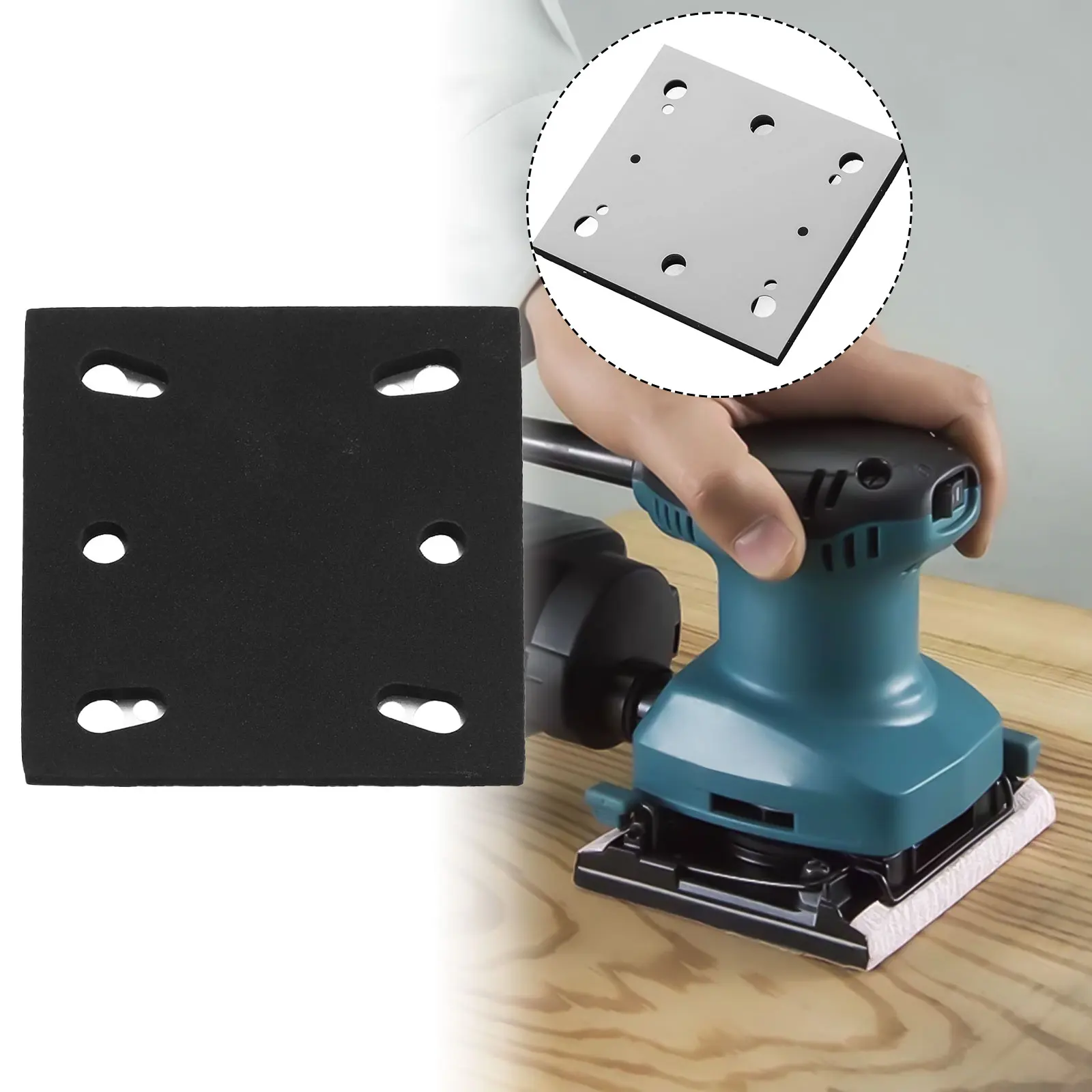 

Sander Pad For BO4556 Sander 1/4 Sheet Replaces 158324-9 - SPD17 Sanding Pad Practical Tools Accessories