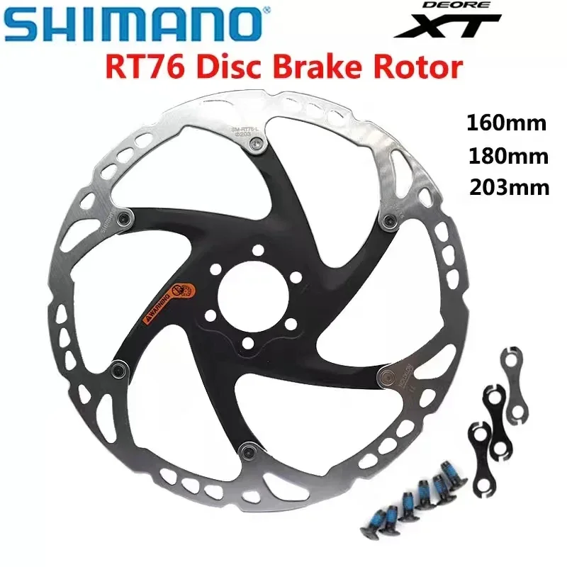 

Ротор дискового тормоза SHIMANO SM RT54 RT64 RT30 RT10 RT26 RT66 RT76 EM600, центральный замок для горных велосипедов, диск XT SLX DEORE MTB