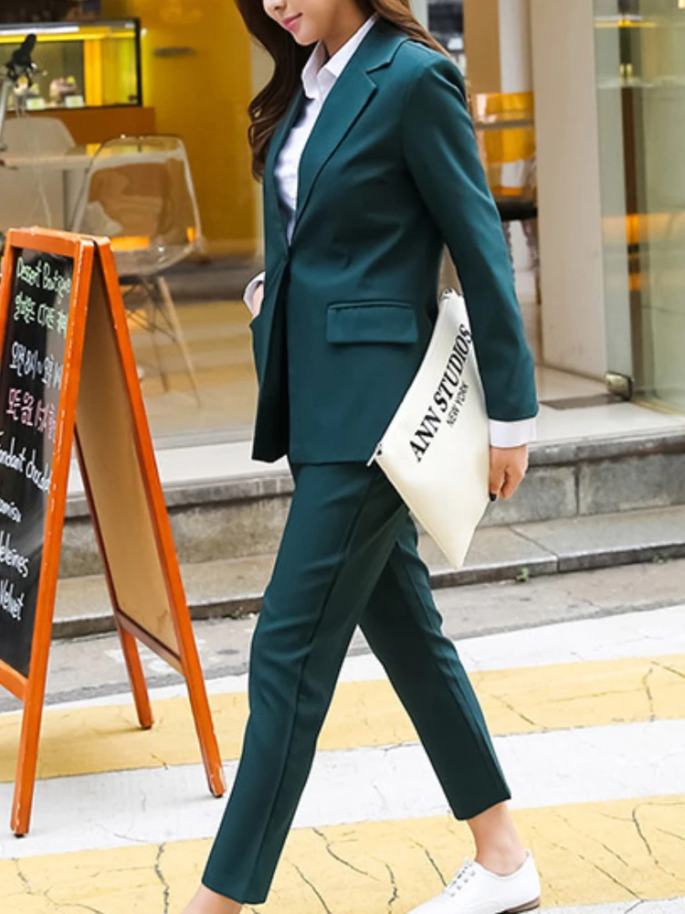 Work Pantsuits OL 2 Piece Set For Women Ͻ ͺ       ǽ ̵ ,  ǻ  Ʈ  弼Ʈ   
