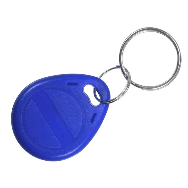 High Quality RFID Proximity 125KHz Blank Chip Copy Writable T5577 EM4305 Token Tag Keychain Card For Door Entry Access Control 2