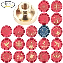 

1PC Wax Seal Stamp Head Bat Removable Sealing Brass Stamp Head 25mm For Creative Gift Envelopes Invitations Cards Decoration