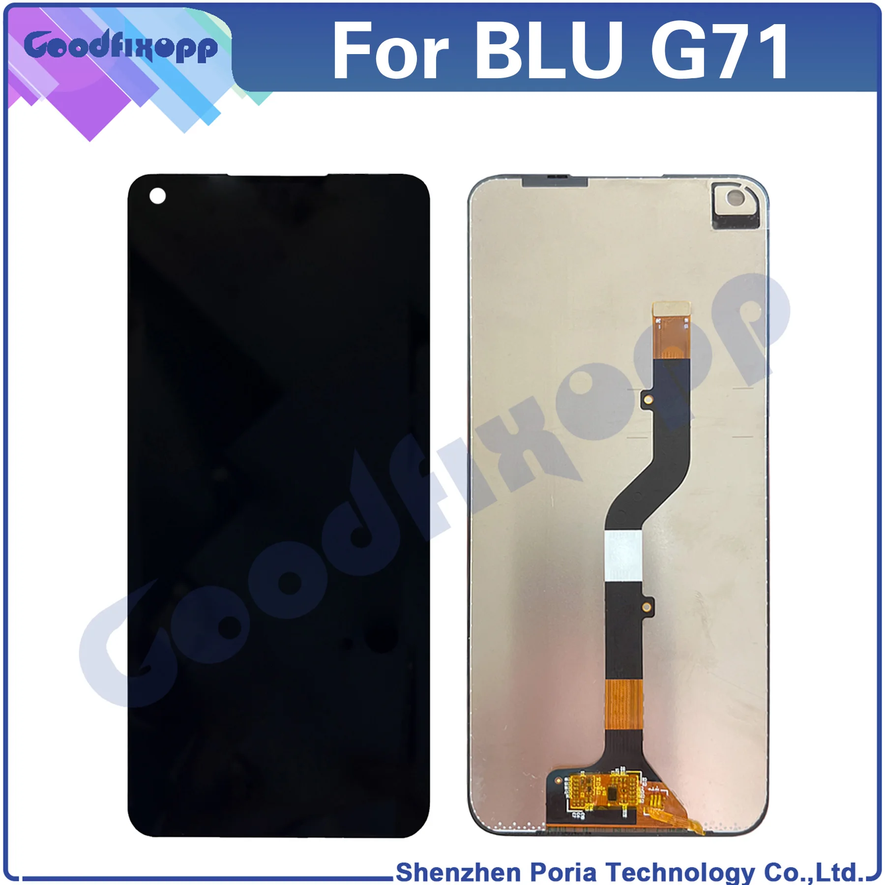   BLU G71 LCD 디스플레이 터치 스크린 디지타이저 어셈블리 수리 부품 교체 