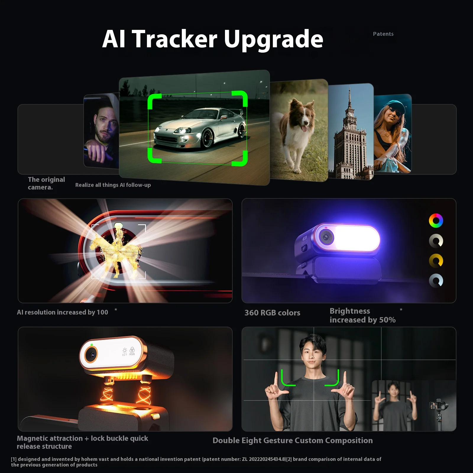 Camera Gimbal Stabilizer Phone Stabilizer Selfie Stick Hohem M7 iSteady M7 Pro Cell phone gimbal Stabilizer 3-axis Anti-Shake Stands Extendable Selfie Stick Live Vlog