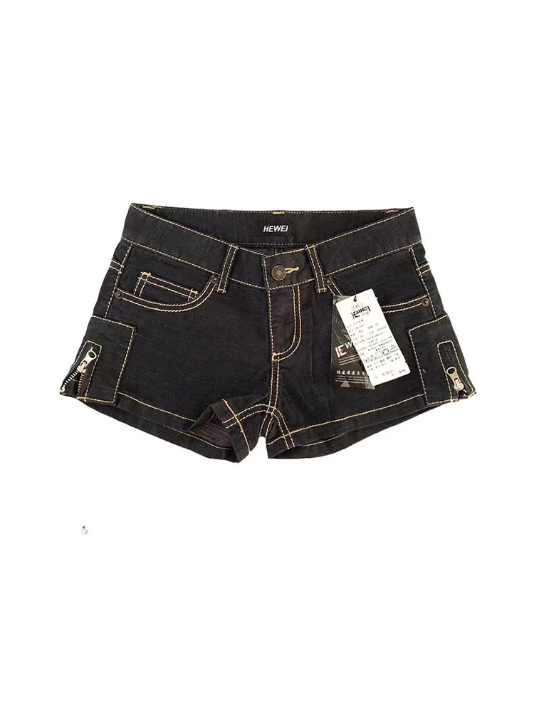 Denim Leg Jeans Shorts Jean Shorts Y2k Denim Pants Women Fashion