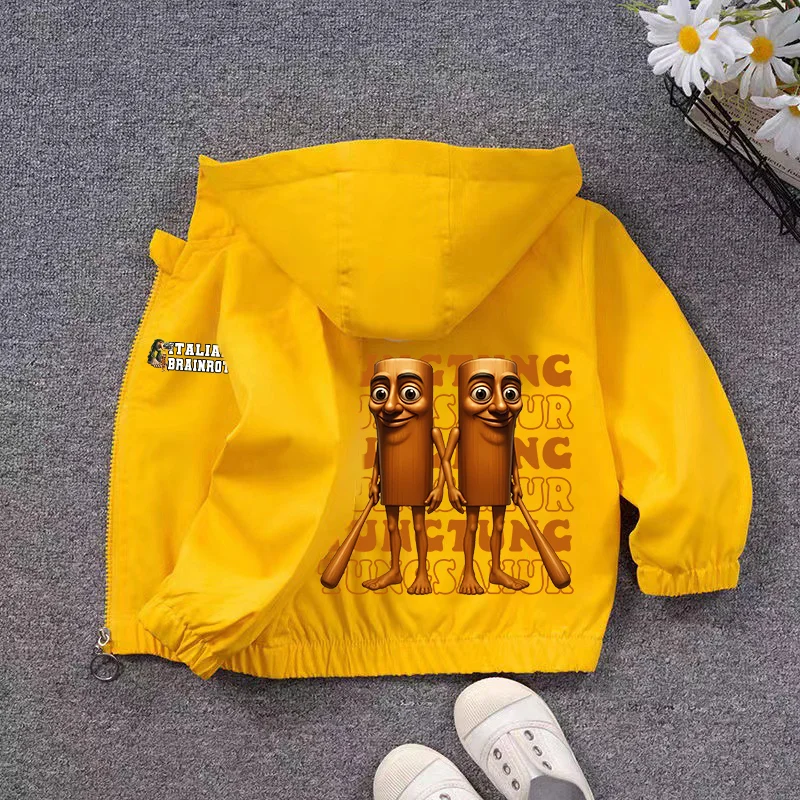 Survêtement Enfant Style Italian Brainrot - Hoodie + Pantalon En Coton - Unisexe, Tailles 90-150 - 10