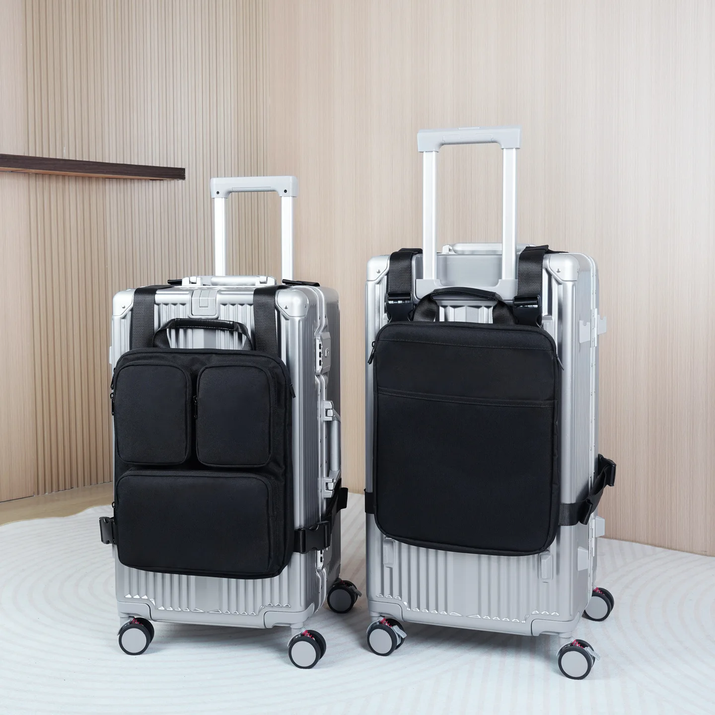 Borsa per computer Valigia Borsa da appendere Custodia da imbarco Borsa di stoccaggio di espansione Zaino leggero Valigia Gilet Zaino