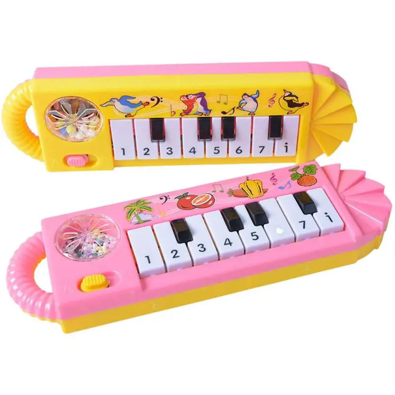 

Early Education Toy For Cultivating Children's Sound Sense Interest In Music Christmas Gift 8 Keys Electronic Piano Keyboard