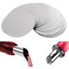 150 Pcs 3 Inch Silver Wine Pourer Discs Drip-Proof Drip Pouring Pour Spout Pour Wine Thin Slice 1
