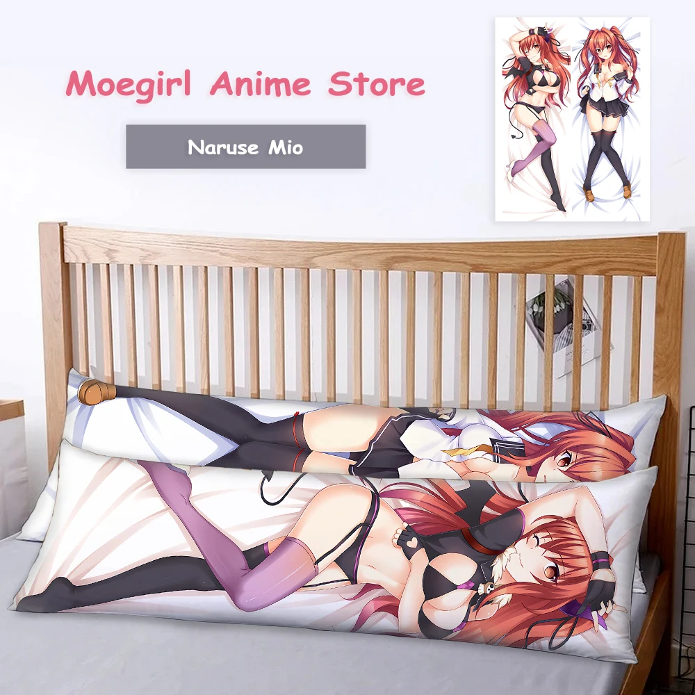 

The Testament of Sister New Devil Dakimakura 59" Game Hugging Body Pillowcase Character Naruse Mio Otaku Bedding Pillow Cushion