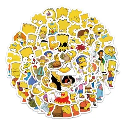 The Simpsons Family Cartoon Graffiti Sticker Pack - 100 High - Quality Creative DIY Decorations (Sticker   100pcs)