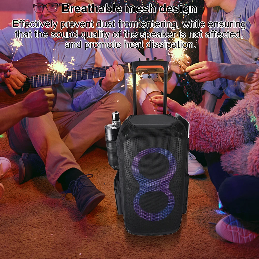 Outdoor Dust Protection Case Scratch Resistant Speaker Protective Case Protective Sleeve for JBL PartyBox 320 Accessories