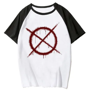 Creepypasta top women funny t shirt female harajuku designer clothes 1