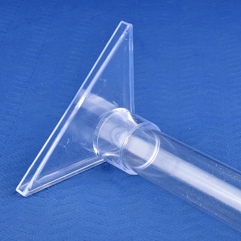 16~32mm Acrylic Aquarium Fish Tank Pump Duckbill Water Outlet Triangle Nozzle, Duckbilled Return Pipe Fittings DIY Connector 6