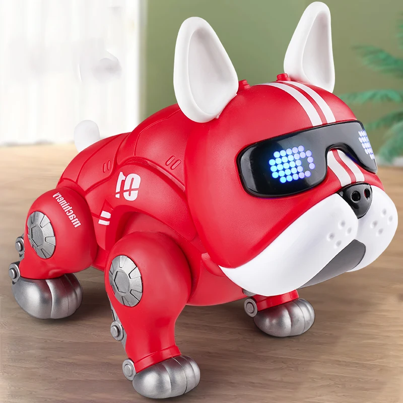New Robot Dog Mechanics Bulldog Robot Dog Handy Tidal Play Model Toys