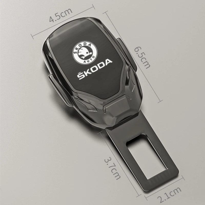 1pcs Car Seat Belt Seatbelt Clip Adjustable Extender for Skoda Octavia Superb Fabia Kamiq Karoq Kodiaq Scala Yeti Slavia Visio