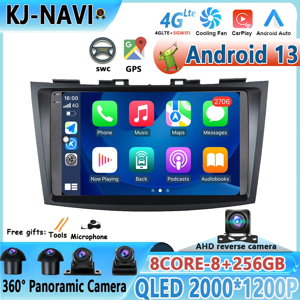 

Android 13 For Suzuki SWIFT 4 2011 - 2017 DSP Car Radio RDS Video QLED ADAS Autoradio Multimedia AHD WIFI Navigation GPS BT