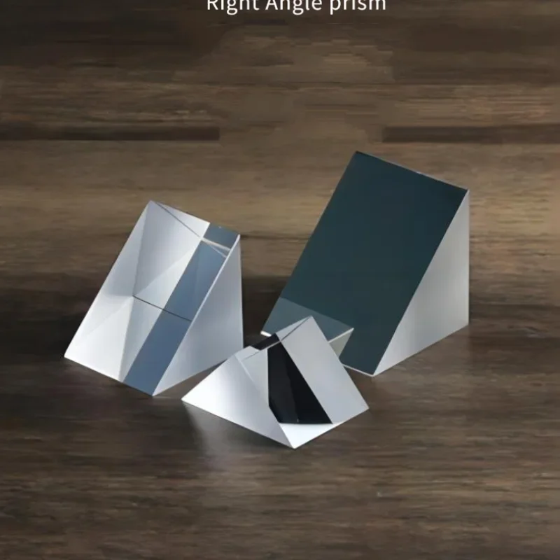 Premium Optical Glass Reflective Right Angle Triangular Prism with Aluminum Coating