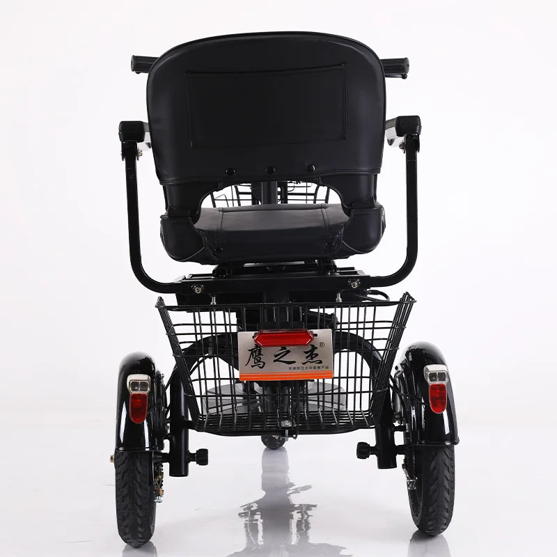 peu stock portable handicap 12 inch electric disabled 3 wheel scooter electric adult for the elderly