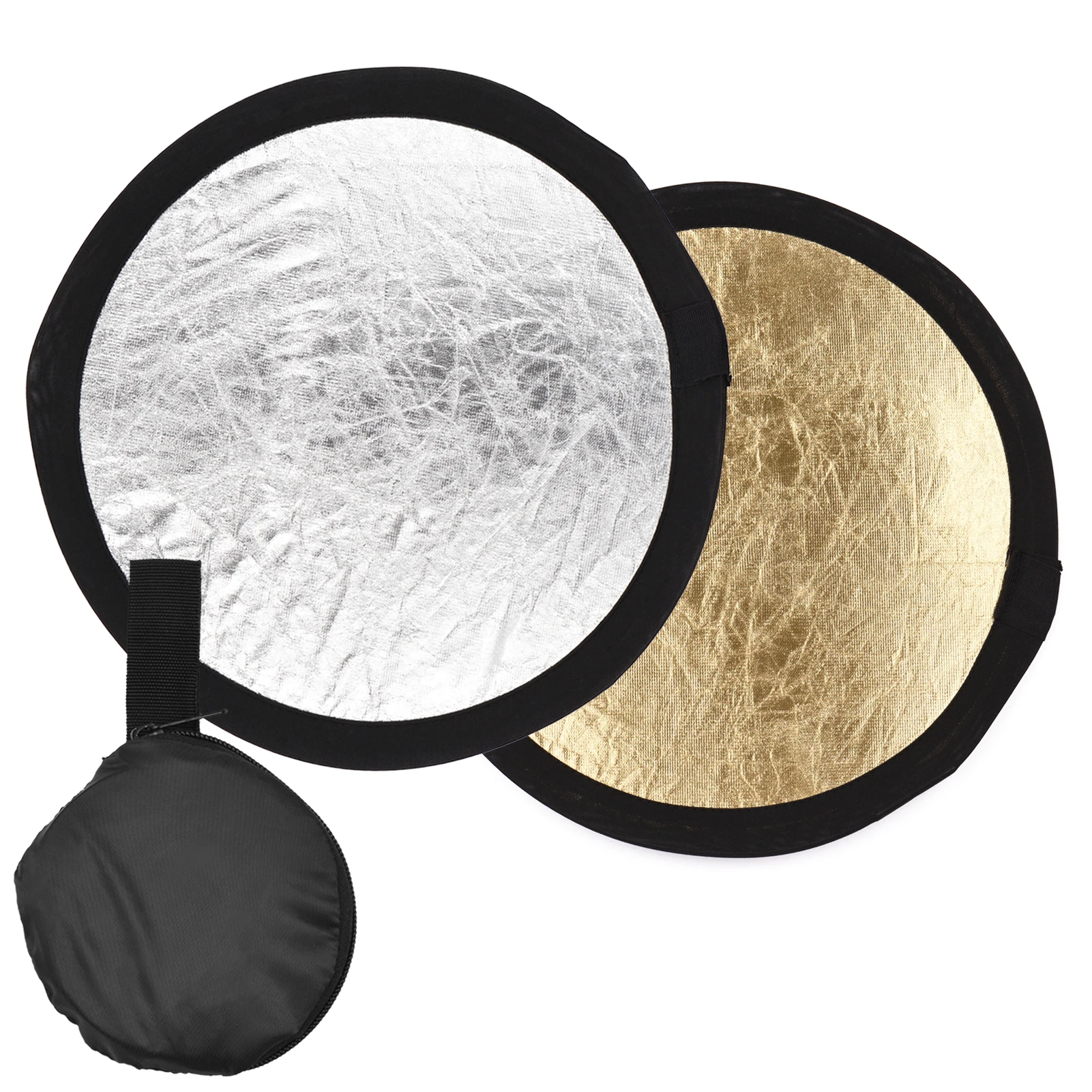 Impact Collapsible Circular Reflector Disc Gold/Silver 12 
