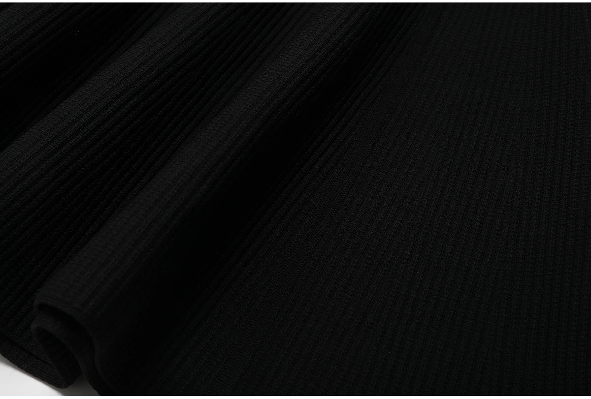 2637 High-quality Summer New Sexy Style Elastic Knitted Fashion Trend Slim Fit And Slimming Nail Drill Women's Short Dress